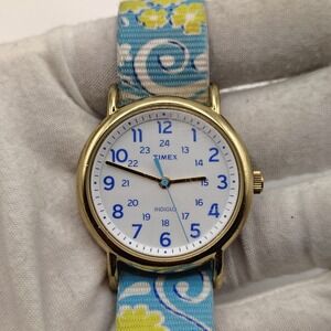 Vintage‎ 2005 Timex Mens Quartz Watch Summer Breeze Nato Strap Full Restored
